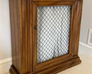 Sanford lighted hall cabinet