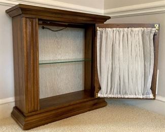 Sanford lighted hall cabinet