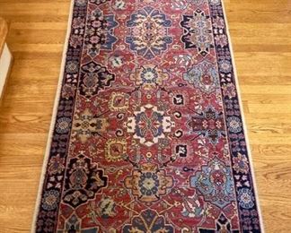 Karastan 100% wool Williamsburg rug in Kerman Vase pattern