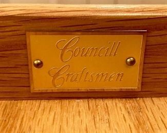 Vintage Councill Craftsmen game table