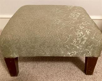 Vintage upholstered foot stool