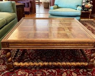 Baker Furniture square coffee table