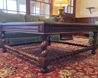 Baker Furniture square coffee table