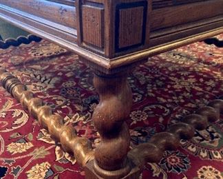 Baker Furniture square coffee table