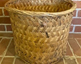 Large vintage basket