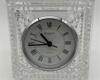 Waterford crystal clock