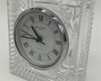 Waterford crystal clock