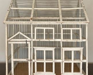 Vintage decorative bird cage