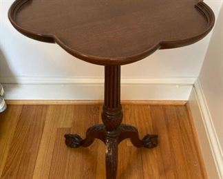 Ardley Hall claw & ball wine table