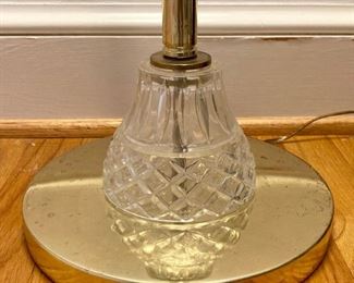 Vintage brass floor lamp