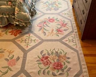 Zaki hand woven 8'9" x 11'9" area rug