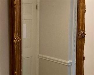 Hollywood Regency LaBarge beveled mirror