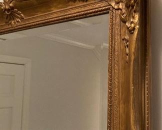 Hollywood Regency LaBarge beveled mirror