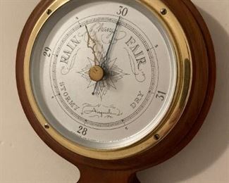 Antique Airguide weather station