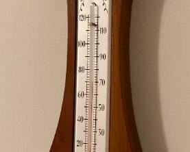 Antique Airguide weather station