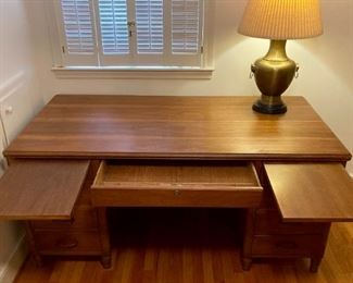 Vintage Art Deco Executive desk
