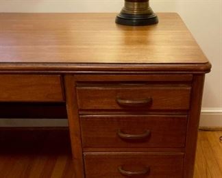 Vintage Art Deco Executive desk