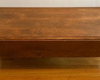 Vintage Baunritter drop leaf coffee table
