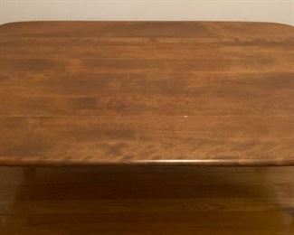 Vintage Baunritter drop leaf coffee table