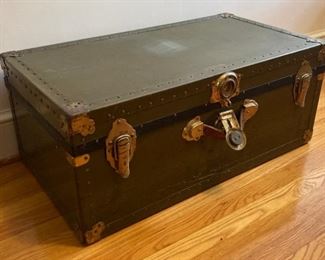 Vintage storage trunk