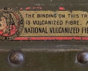 Vintage storage trunk