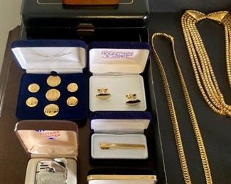 Vintage watches, earrings, necklaces, bracelets and cuff links including from, but not limited to, Monet, Trifari, Ginnie Johansen and more