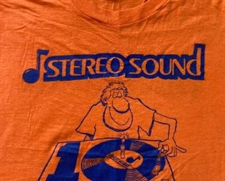 Vintage Stereo Sound t-shirt