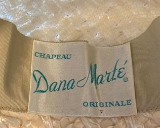 Vintage men's and women's hats including from but not limited to Betmar, Amy New York, Beaumann Endler, Mr. Kurt, Dana Marte, Collier Ellis & Co., Camelot, Musketeer, Resistol, Stetson, Wright's and more