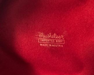 Vintage men's and women's hats including from but not limited to Betmar, Amy New York, Beaumann Endler, Mr. Kurt, Dana Marte, Collier Ellis & Co., Camelot, Musketeer, Resistol, Stetson, Wright's and more