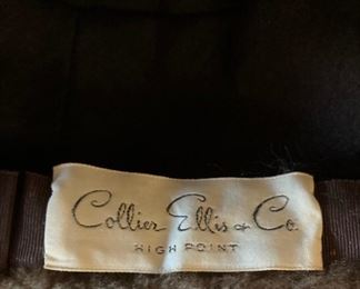 Vintage men's and women's hats including from but not limited to Betmar, Amy New York, Beaumann Endler, Mr. Kurt, Dana Marte, Collier Ellis & Co., Camelot, Musketeer, Resistol, Stetson, Wright's and more