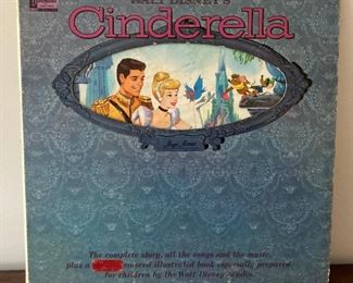 Vintage Walt Disney's Cinderella album