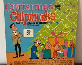 Vintage Christmas with the Chipmunks album