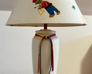 Child's room bear lamp
