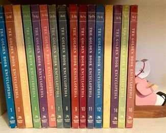 1960 Golden Book Encyclopedia 16 book set
