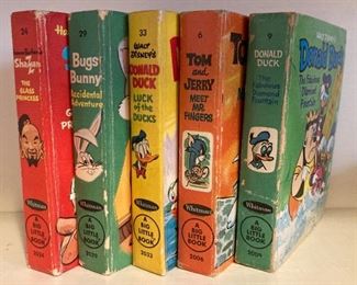 Whitman Little Big Books set of 5