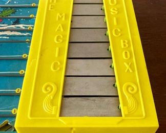 Vintage AristoKratt Magic Music Box with song sheets
