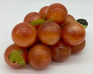 Vintage glass grape cluster