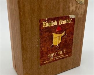 Vintage English Leather Gift set