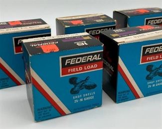 Vintage Federal Field Load shot shells