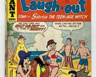 Vintage comic books - Archie Giant Series no. 9: Archie's TV Laugh Out starring Sabrina the teen-age witch