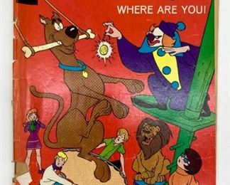Vintage comic books - Whitman Hanna Barbera Scooby Doo Where Are You! The Phantom Clown