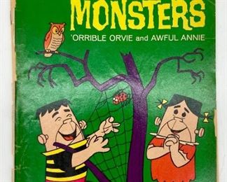 Vintage comic books - Whitman The Little Monsters 'Orrible Orvie and Awful Anne