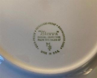 Vintage Max Schonfeld Sierra pattern set