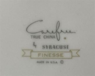 Vintage Syracuse China Carefree Finesse set