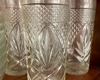 Vintage glassware