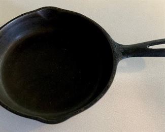 Vintage cast iron frying pan