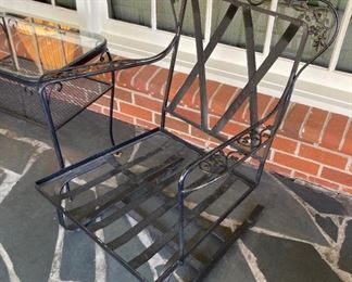 Wrought iron patio furniture sets