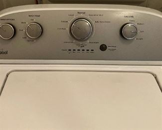 Whirlpool washer and dryer