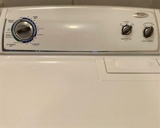 Whirlpool washer and dryer