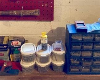 Vintage hand tools and hardware